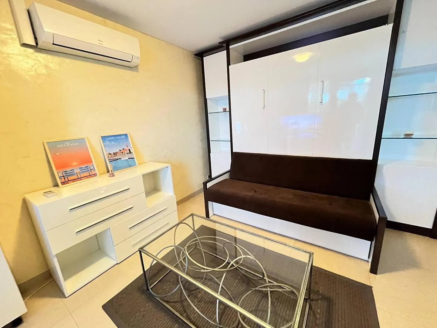 Daire Hippodrome, Plages, Parking Prive, Climatisation Cagnes-sur-Mer